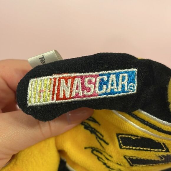 NASCAR MATT KENSETH Team Caliber TEDDY BEAR Plush Stuffed Toy 8" Yellow GUC - Picture 8 of 8